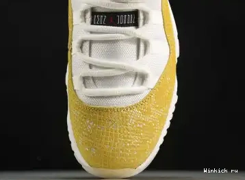 Jordan 11 Snakeskin” “Yellow Low Air 0701